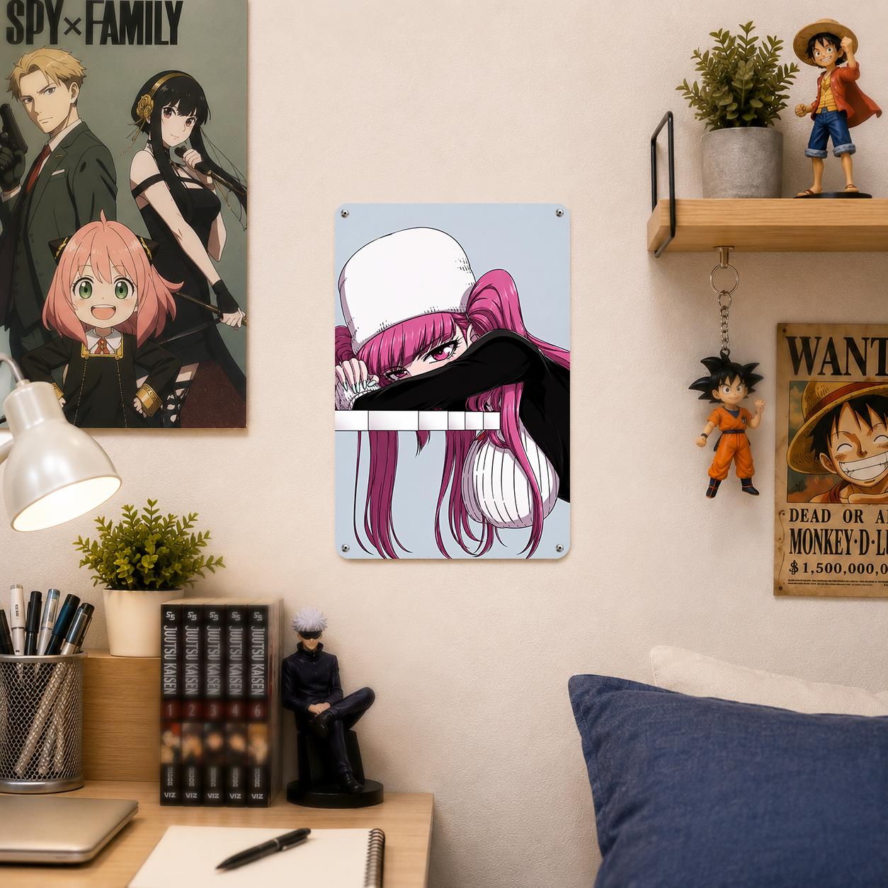 Yoruichi Shihoin Bleach Anime Tin Sign - Metal Wall Art - image 3
