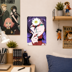 Reze Chainsaw Man Anime Tin Sign - Metal Wall Decor - image 3