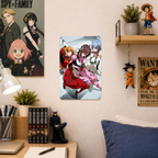 Asuka Rei Mari Evangelion Anime Tin Sign - EVA Metal Poster - image 3