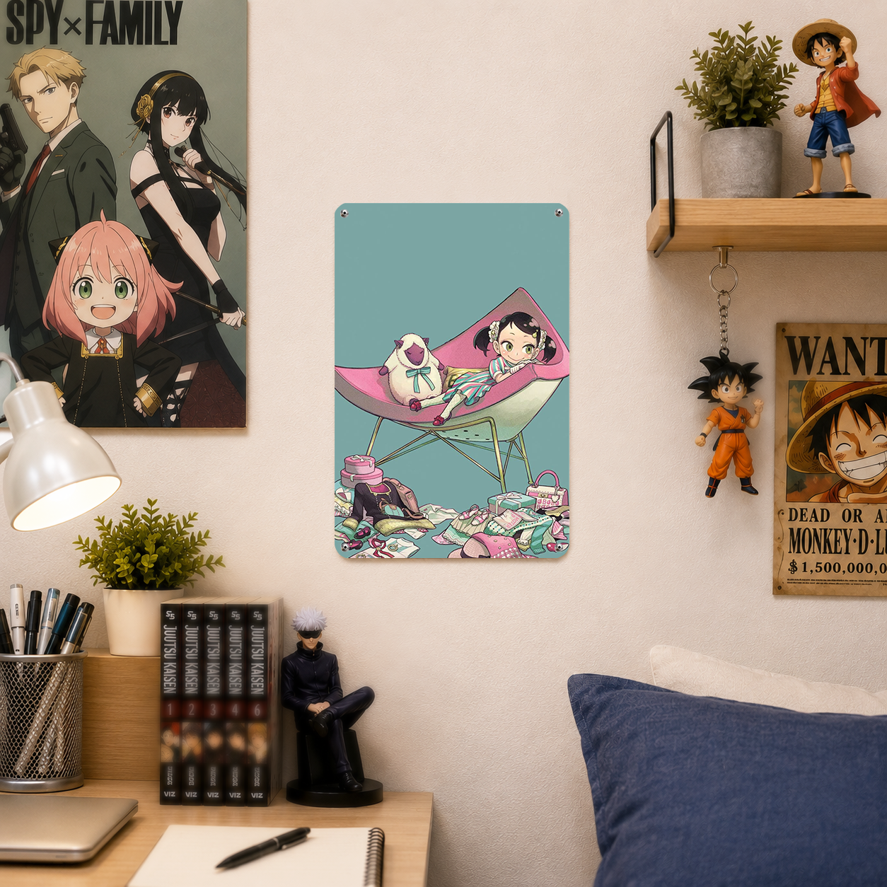 Anya Forger Spy x Family Room Tin Sign - Anime Wall Decor - image 3