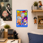 Dragon Ball Heroes Anime Tin Sign - Goku Vegeta Metal Poster - image 3