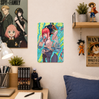 Denji Makima Power Chainsaw Man Anime Tin Sign - Metal Decor - image 3