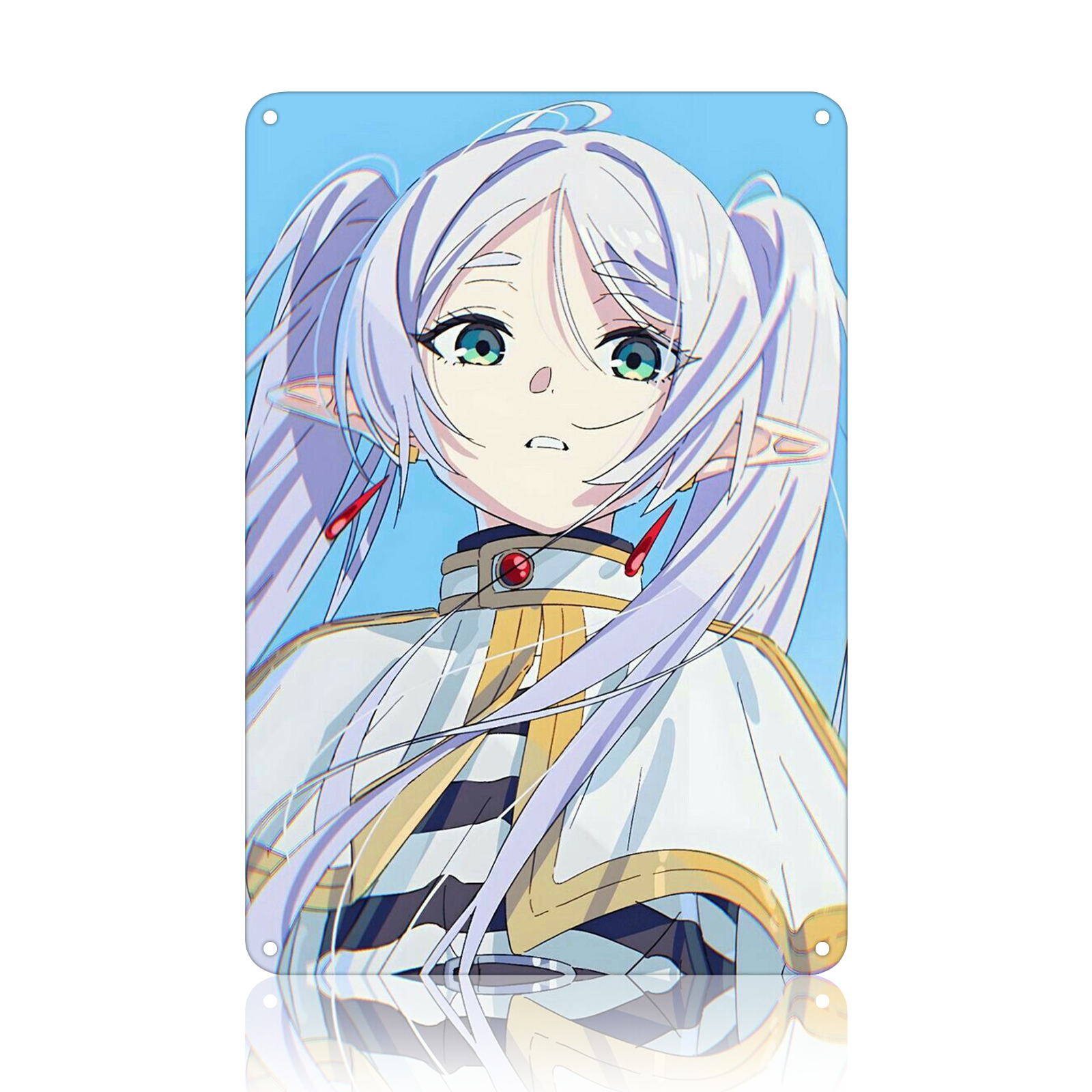 Frieren Anime Tin Sign - Beyond Journey's End Metal Poster
