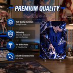 Yoichi Isagi Blue Lock Dark Tin Sign - Anime Metal Decor - image 6