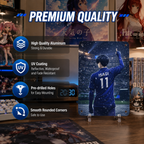 Yoichi Isagi Blue Lock Anime Tin Sign - Metal Wall Poster - image 6