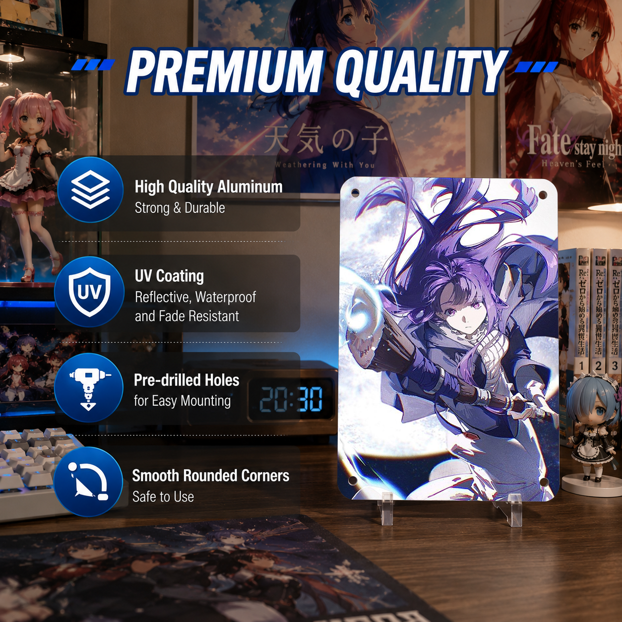 Fern Frieren Magic Anime Tin Sign - Metal Wall Poster - image 6