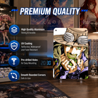 Gyro Zeppeli JoJo Anime Tin Sign - Metal Poster Decor - image 6