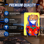 Asuka Langley EVA Pilot Anime Tin Sign - Metal Wall Art - image 6