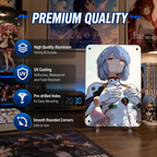 Rei Ayanami Evangelion Metal Tin Sign - Anime Wall Decor - image 6