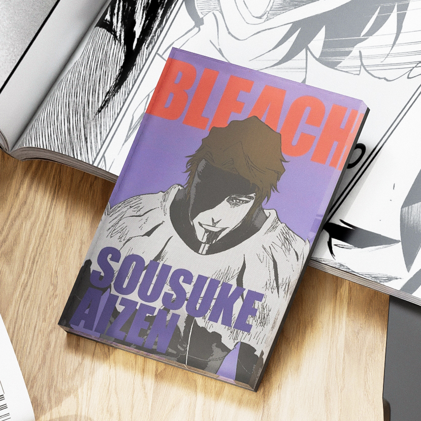 Aizen Sousuke Anime Fridge Magnet – Bleach Refrigerator Magnet for Collectors & Otaku Gift