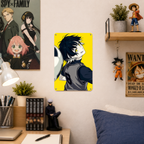 Meguru Bachira Blue Lock Anime Tin Sign - Metal Wall Decor - image 3