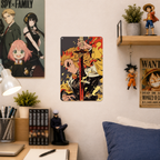 Rengoku Tengen Demon Slayer Anime Tin Sign - Metal Decor - image 3