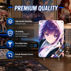 Fern Frieren Portrait Tin Sign - Anime Metal Wall Art - image 5