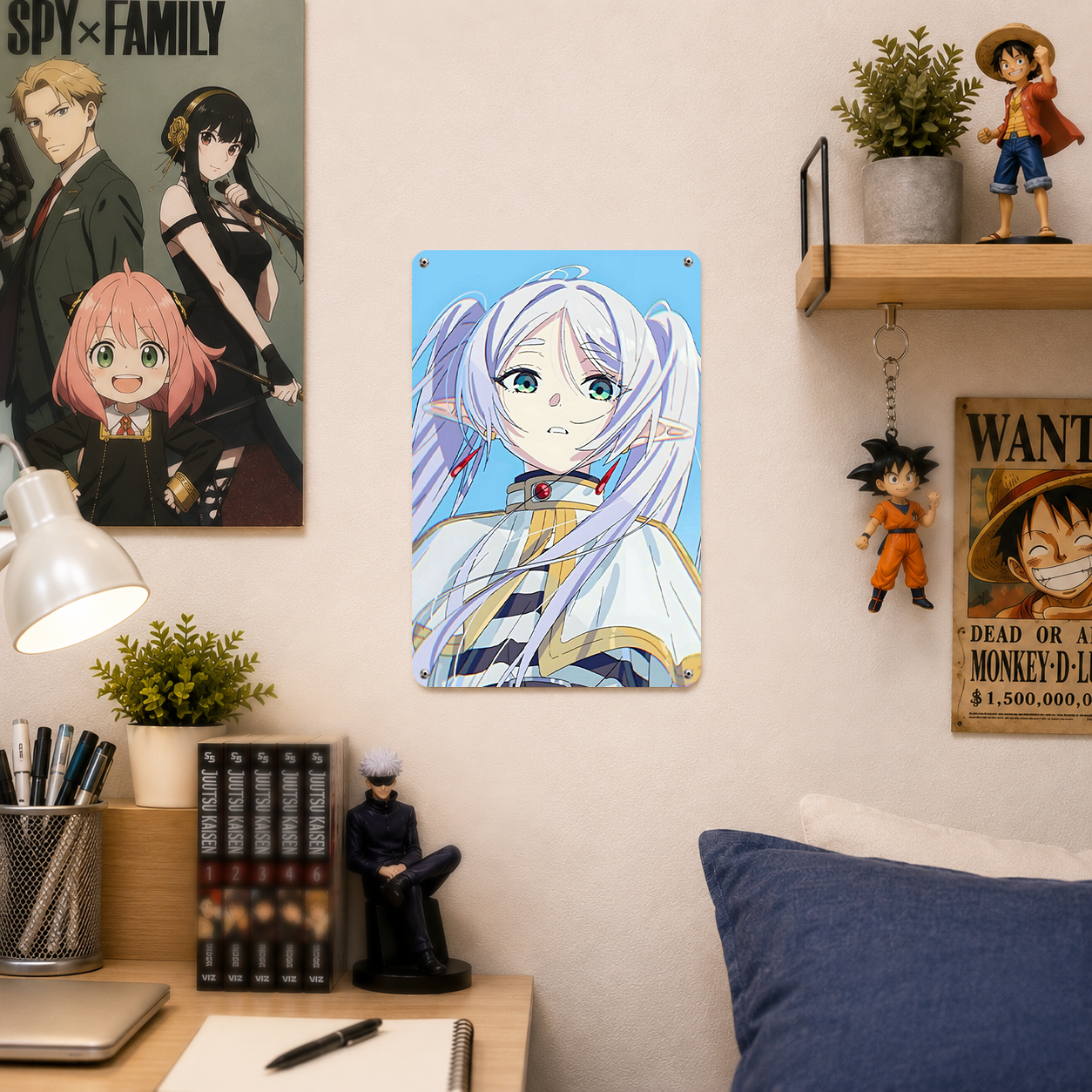 Frieren Anime Tin Sign - Beyond Journey's End Metal Poster - image 3