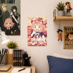 Anya Forger Poster Spy x Family Anime Tin Sign - Metal Decor - image 3