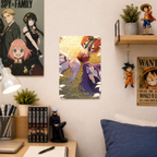 Himmel and Frieren Anime Tin Sign - Metal Wall Decor - image 3