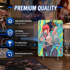 Denji Makima Power Chainsaw Man Anime Tin Sign - Metal Decor - image 5