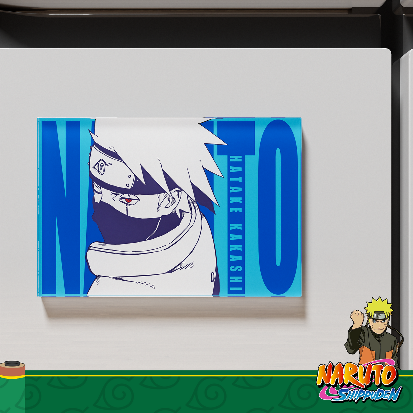 Kakashi Hatake Fridge Magnet – Naruto Anime Refrigerator Magnet, Cool Anime Decor Gift