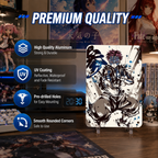 Akaza Demon Slayer Anime Tin Sign - Metal Poster Wall Decor - image 6