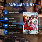 Asuka Rei Mari Evangelion Anime Tin Sign - EVA Metal Poster - image 6