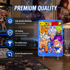 Dragon Ball Heroes Anime Tin Sign - Goku Vegeta Metal Poster - image 6