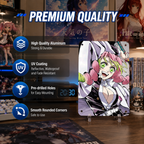 Mitsuri Kanroji Demon Slayer Anime Tin Sign - Metal Wall Art - image 6