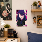 Ai Hoshino Idol Anime Tin Sign - Oshi no Ko Metal Poster - image 3