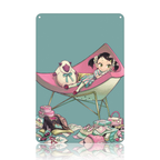 Anya Forger Spy x Family Room Tin Sign - Anime Wall Decor
