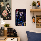 Suguru Geto Jujutsu Kaisen Anime Tin Sign - Metal Poster - image 3