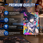 Hinata Hyuga Naruto Anime Tin Sign - Metal Wall Decor - image 5