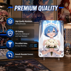 Rem Re Zero Anime Tin Sign - Metal Poster Wall Decor - image 6