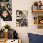 Sasuke Uchiha Naruto Anime Tin Sign - Metal Poster Decor - image 3
