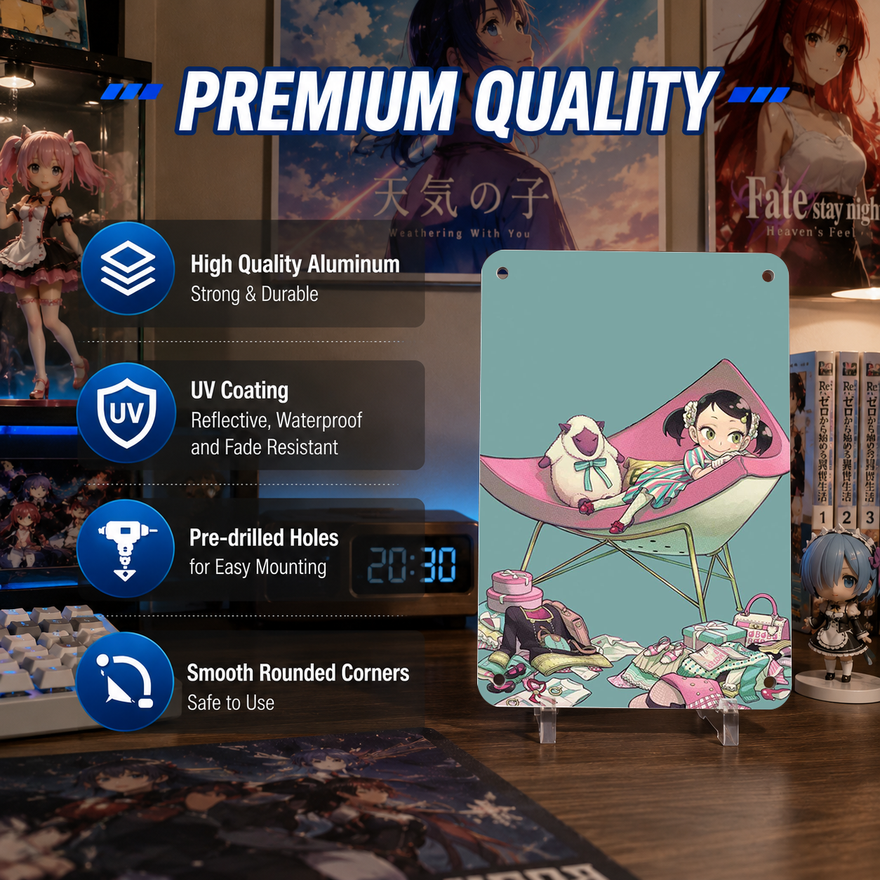 Anya Forger Spy x Family Room Tin Sign - Anime Wall Decor - image 6