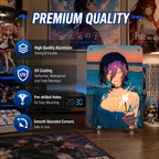 Reze Chainsaw Man Portrait Tin Sign - Anime Metal Wall Art - image 5