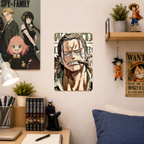 Shanks One Piece Anime Tin Sign - Metal Poster Wall Decor - image 3