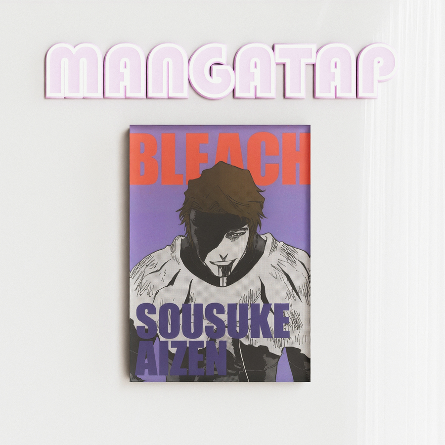 Aizen Sousuke Anime Fridge Magnet – Bleach Refrigerator Magnet for Collectors & Otaku Gift