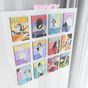 Bleach Fridge Magnets Set (12 PCS) – Anime Refrigerator Magnets for Otaku, Desk & Kitchen Decor