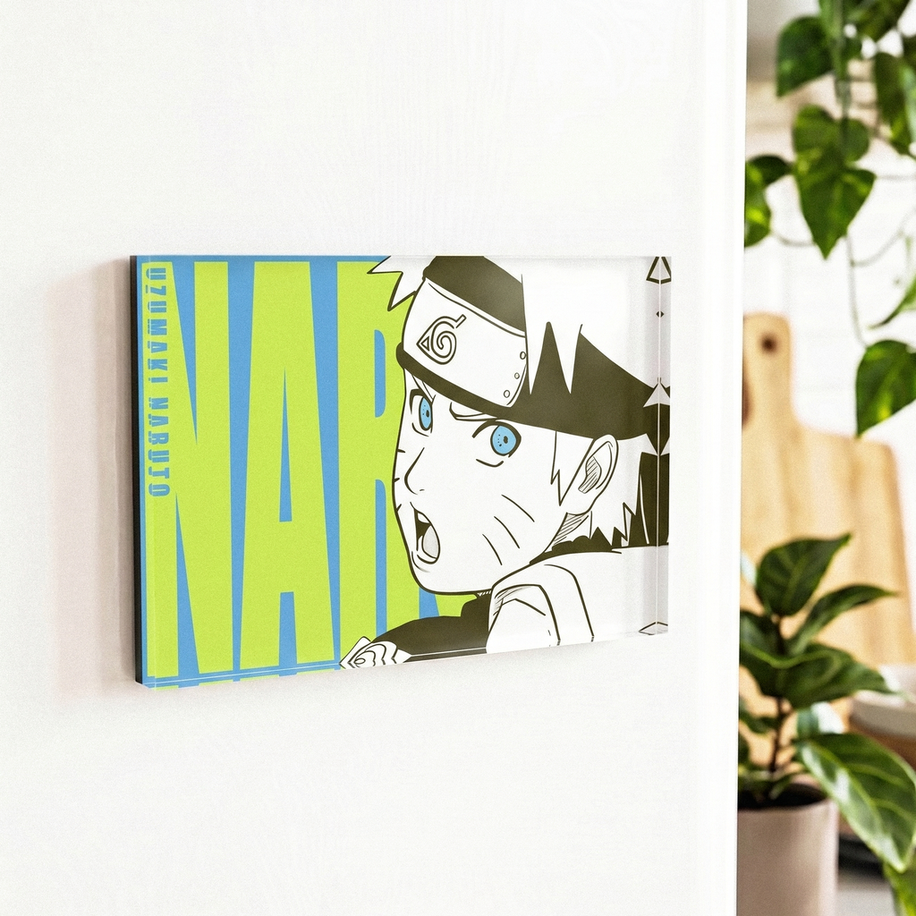 1PCS Naruto Character Fridge Magnet – Acrylic Anime Refrigerator Magnet Collectible Decor