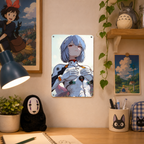 Rei Ayanami Evangelion Metal Tin Sign - Anime Wall Decor - image 4