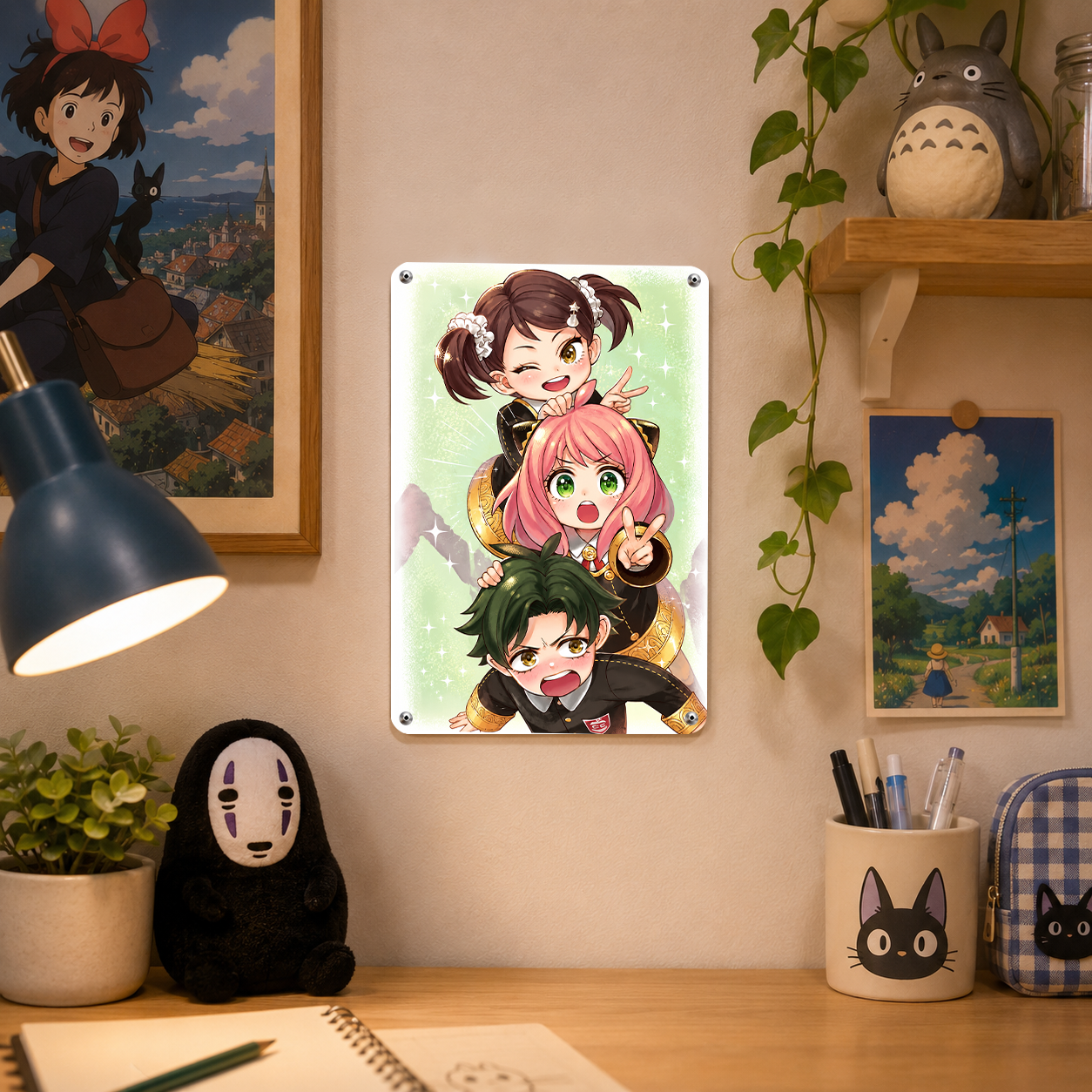 Anya Forger Spy x Family Anime Tin Sign - Metal Wall Decor - image 4