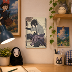 Sasuke Uchiha Naruto Anime Tin Sign - Metal Poster Decor - image 4