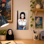 Nico Robin One Piece Anime Tin Sign - Metal Wall Decor - image 4