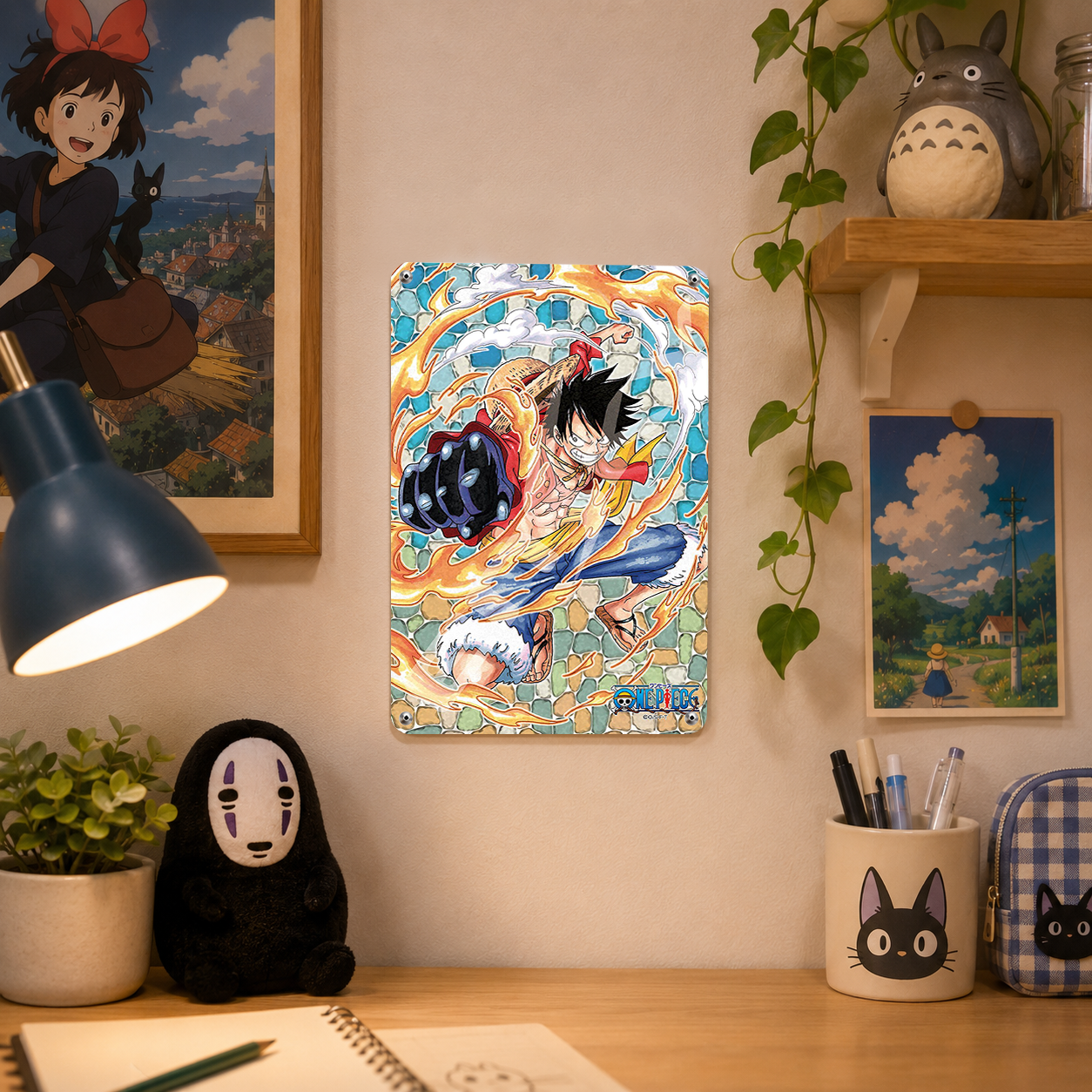 Luffy Gear 5 One Piece Anime Tin Sign - Metal Poster Decor - image 4