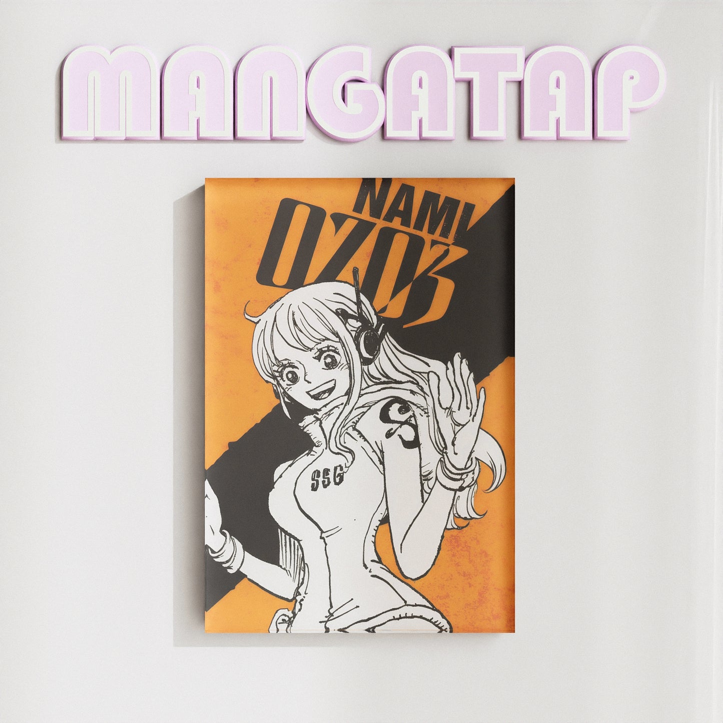 One Piece Nami Anime Fridge Magnet – Custom Acrylic Refrigerator Magnet for Anime Fans