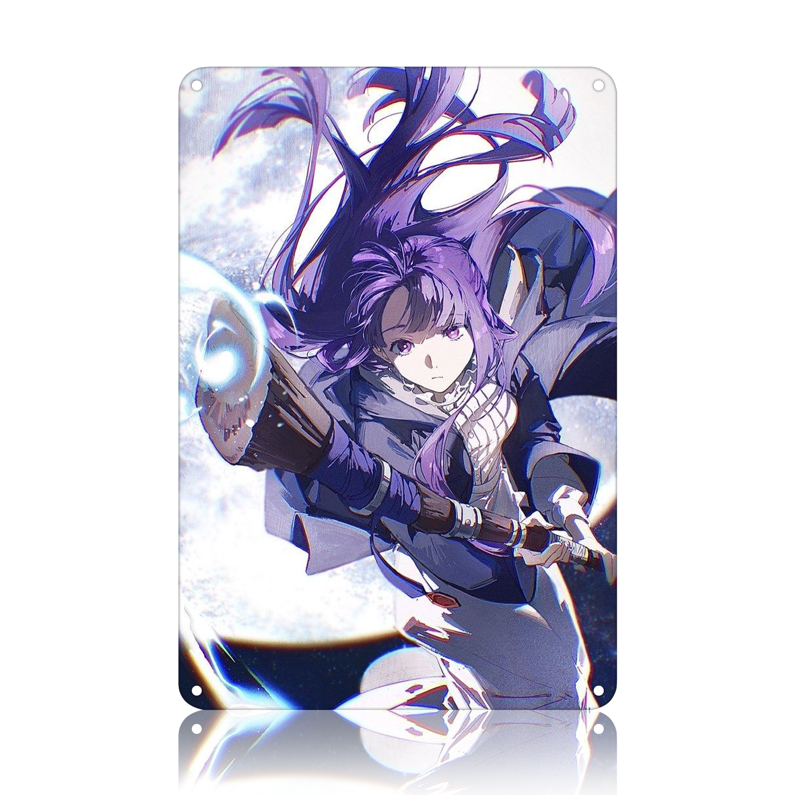 Fern Frieren Magic Anime Tin Sign - Metal Wall Poster