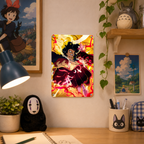 Luffy Gear 4 One Piece Anime Tin Sign - Metal Wall Poster - image 4