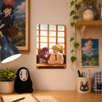 Reze and Denji Chainsaw Man Anime Tin Sign - Metal Decor - image 4