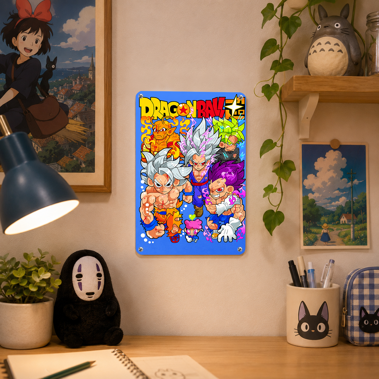 Dragon Ball Heroes Anime Tin Sign - Goku Vegeta Metal Poster - image 4