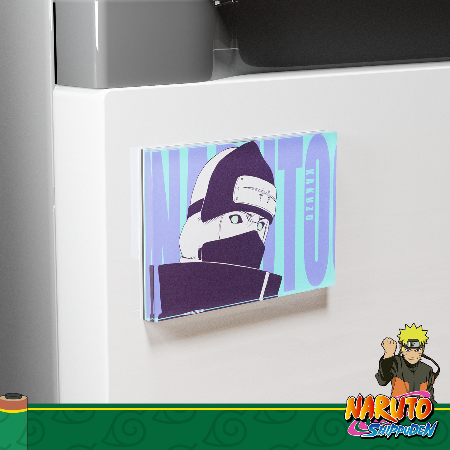 Kakuzu Fridge Magnet – Naruto Anime Refrigerator Magnet, Anime Decor Gift for Fans