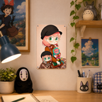 Anya Forger Cute Spy x Family Tin Sign - Anime Metal Poster - image 4